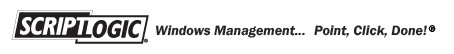 ScriptLogic | Windows Management.....Point, Click, Done!